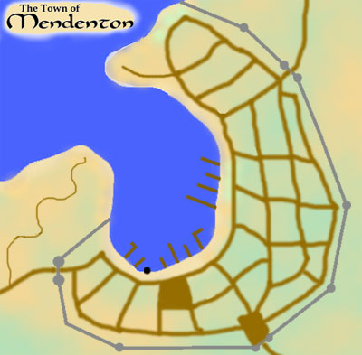 map: City of Mendenton